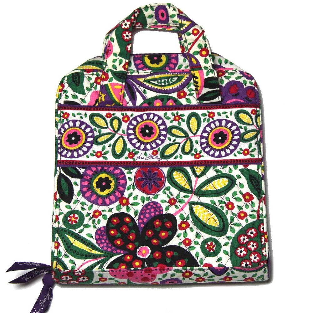 Vera Bradley Orangizer Bag With Lanyard Floral